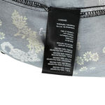 Urban Outfitters  Mikayla Floral Midi Dress Cat Print‎ Satin Black Size Small Photo 15