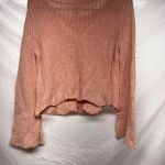 Aerie  Pink knit sweater Photo 3