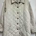 Orvis  cream Quilted Jacket sz S Photo 1