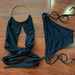 Boutique High Neck Wrap Bikini Set Photo 2