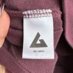 American Giant Moto Hoodie Dress Burgundy Red Sweatshirt Pullover Tunic Medium Photo 5