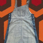 Somedays Lovin NWT Skyfall Asymmetrical Denim Pini Dress Photo 0