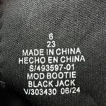 Old Navy  6 Mod Bootie Black Jack Inside Zip Chunky Heel Booties In Black Photo 10