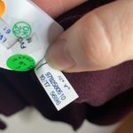 American Eagle  Soft & Sexy lace up burgundy long sleeve t-shirt size S Photo 8