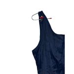 J.Crew Women Tank Top Metallic Silk Blend Sleeveless Scoop Neck Navy Blue 14 Photo 6