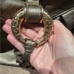 Jimmy Choo  Silver Shoulder Bag with Tassel Photo 2