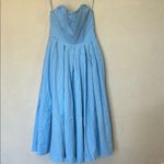 House Of CB Audrey Tuscan blue Strapless Midi sundress dress size XL NWOT Photo 8