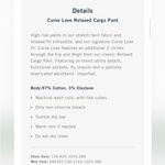 Abercrombie & Fitch curve love camo wide leg cargo pants Photo 1