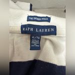 Ralph Lauren Vintage  Pony Stitched Skinny Polo Rugby Shirt Dress XL fits like M Photo 2