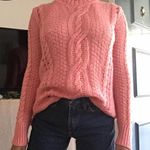 Aeropostale  Pink Cable Knit Sweater Photo 0