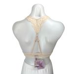 NWT Fenty Cream Floral Lace Sleeveless Sheer Racerback Bralette Bra Top Size XS Photo 1