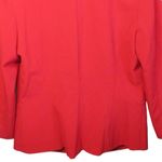 Love...Ady  Blazer Business Casual Jacket Red 3/4 Sleeve Sz S NWOT Photo 5