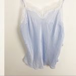 BP Blue Lace Satin Cami Tank Top Spaghetti Strap Loungewear Size Medium NEW Photo 2
