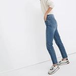 Madewell The Perfect Vintage Full-Length Jean in Sanderson Wash Mom Jean Size 24 Photo 3