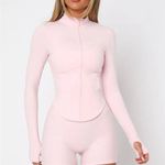 White Fox Boutique  Zip-Up Sweater Photo 0