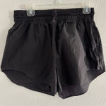 Lululemon  Break New Ground Shorts Womens 8 Black Unlined Packable Travel Running Photo 0