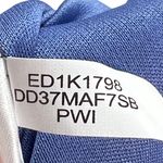 DKNY  Cross Back Scuba Crepe Gown 2 New Periwinkle Blue Formal Dress Black Tie Photo 13