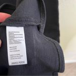 James Perse  Black Sleeveless Fitted Black Dress Textured Womens Size 2 / US M Photo 5