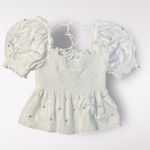 Hill House  Home‎ Jeweled Jammie Top Size XS Photo 2