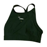 Alo Yoga  Green Sports Bra High Neck Strappy‎ Design Photo 0