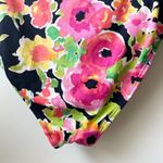 Lauren Ralph Lauren Floral Swimsuit One Piece Strapless 6 Black Photo 5