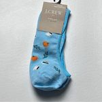 J.Crew Women's No Show Ankle Pumpkin Spice Theme Socks Sz OS Photo 8