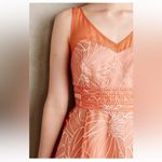 Moulinette Soeurs Anthropologie Calendula Dress by  Organza Floral Sz 6 Spring! Photo 3