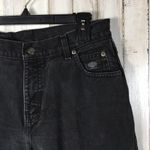 Harley Davidson Harley-Davidson Black Mom Jeans High Rise Denim 10 Photo 1