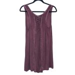 Altar'd State Altar’d State Pink Stretchy High Low Tank Top Photo 1