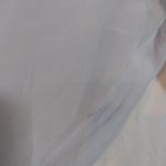 Via Nicci Vintage Delicate Sheer Periwinkle Lace Robe Tie Belt Size S/M Blue Photo 5