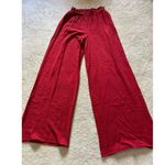 JLUXLABEL NWOT  Womens Red More Love Linen Size‎ Small Photo 1