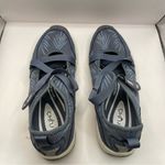 Ryka  Kailee Comfort Shoe Textile Blue Fern Design Size women’s 9m arch support Photo 4