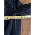 Spiegel  Size 8 Blue White Striped Long Sleeve Blazer Jacket Double Breasted Photo 8