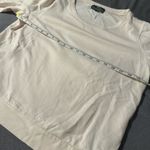 Ralph Lauren Cream Pullover with Aztec Embroidered Sleeves. LRL Women’s Pullover. Crew Neck. Photo 3