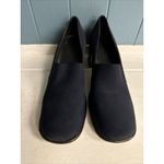 Franco Sarto Vtg Y2K Navy Blue Chunky Heels Size 8M Business Work Shoes Photo 2