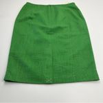 Talbots Kelly Green Midi Pencil Skirt Womens Size 6 Office Work Preppy NEW Photo 7