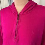 Ralph Lauren Lauren Fuchsia Pink 1/4 Zip Athleisure Hoodie Photo 1