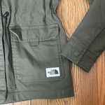 The North Face  Urban Utility Jacket Full Zip Canvas Long Sleeve Green Womens S Photo 4