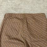 Etcetera  Women's Brown Geometric Straight Leg Pants Photo 9