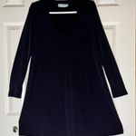 Veronica M  Long Sleeve V Neck Flowy Mini Dress - Size Small Photo 0