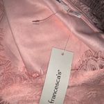 Francesca's New Francesca’s Lace Puff Sleeve Blouse Photo 6