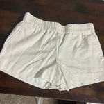 J.Crew White Pull-On Shorts Size 2 | Casual Summer Elastic Waist Short Photo 0