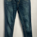 MEK Denim Mazatlan Boot Cut Buckle Flap Pocket Denim Jeans 27x34 Distressed Blue Size 27 Photo 0