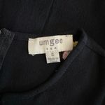 Umgee  USA Black Sleeveless Dress Small Boho‎ Floral Embroidered Tunic Shift Photo 1