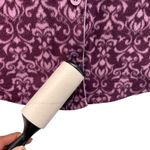 Croft & Barrow  Faux Fur Pajama Set Purple Large Photo 5