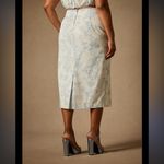 Eloquii Bridal by Blue & White Printed Pencil Skirt Photo 8