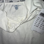 Brandy Melville NWT White Cotton Babydoll Tank Top - OS Photo 2