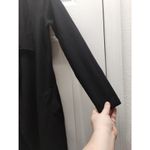 Say What? Say What? Size Medium Black Textured Longline Waterfall Cardigan Y2K Sweater Photo 4