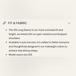 Daydreamer NWT  x Free People Lace Heart Back Long Sleeve Tee in Black onyx OS Photo 2