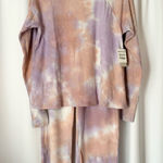 BP Tie Dye Multicolor Thermal Matching Pajama Set Size Medium Photo 0